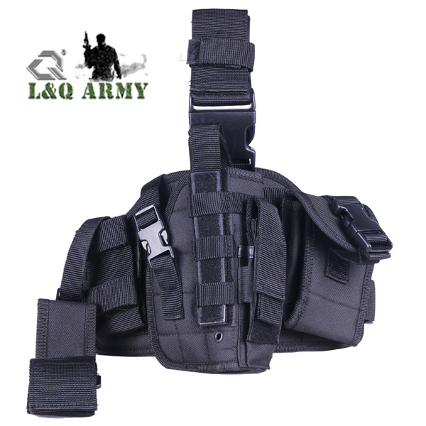 Tactical Drop Leg Holster Radio Pouch