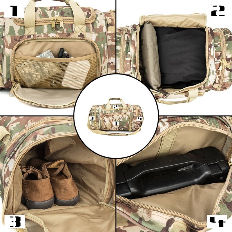 Military Tactical Duffle Bag Gym Duffel Bag