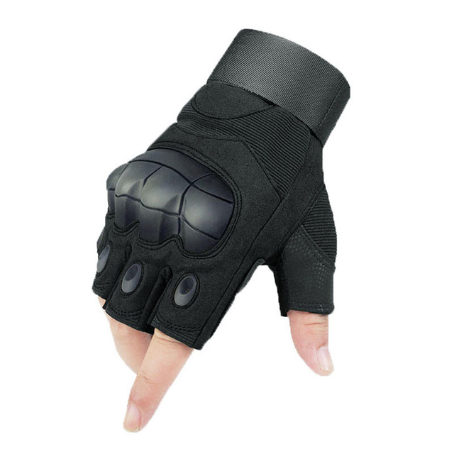 Military Hard Work Knuckle Tactical Cycling Gloves