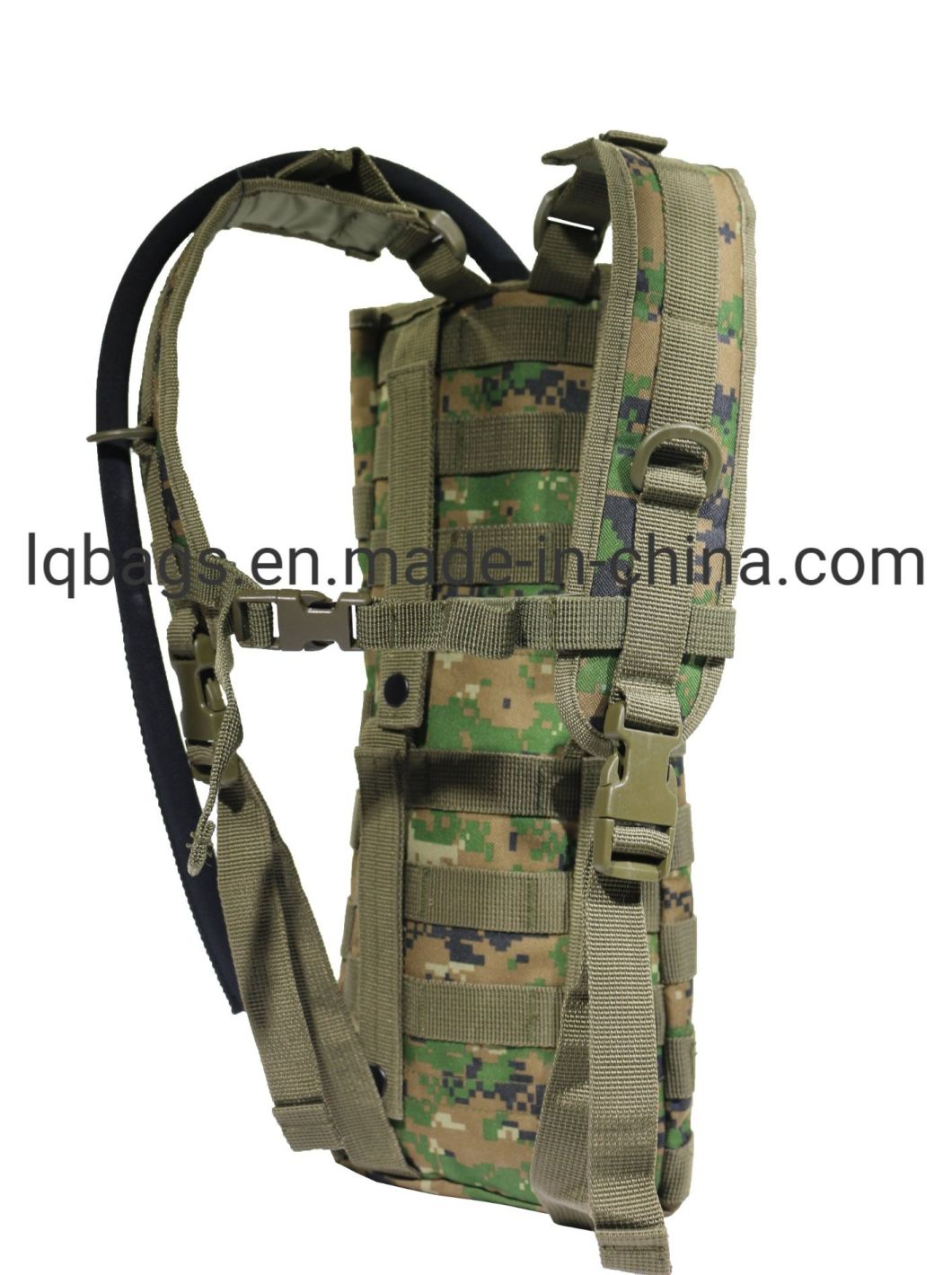 Camouflage Tactical Hydration Backpack Molle Pack with Water Bladder