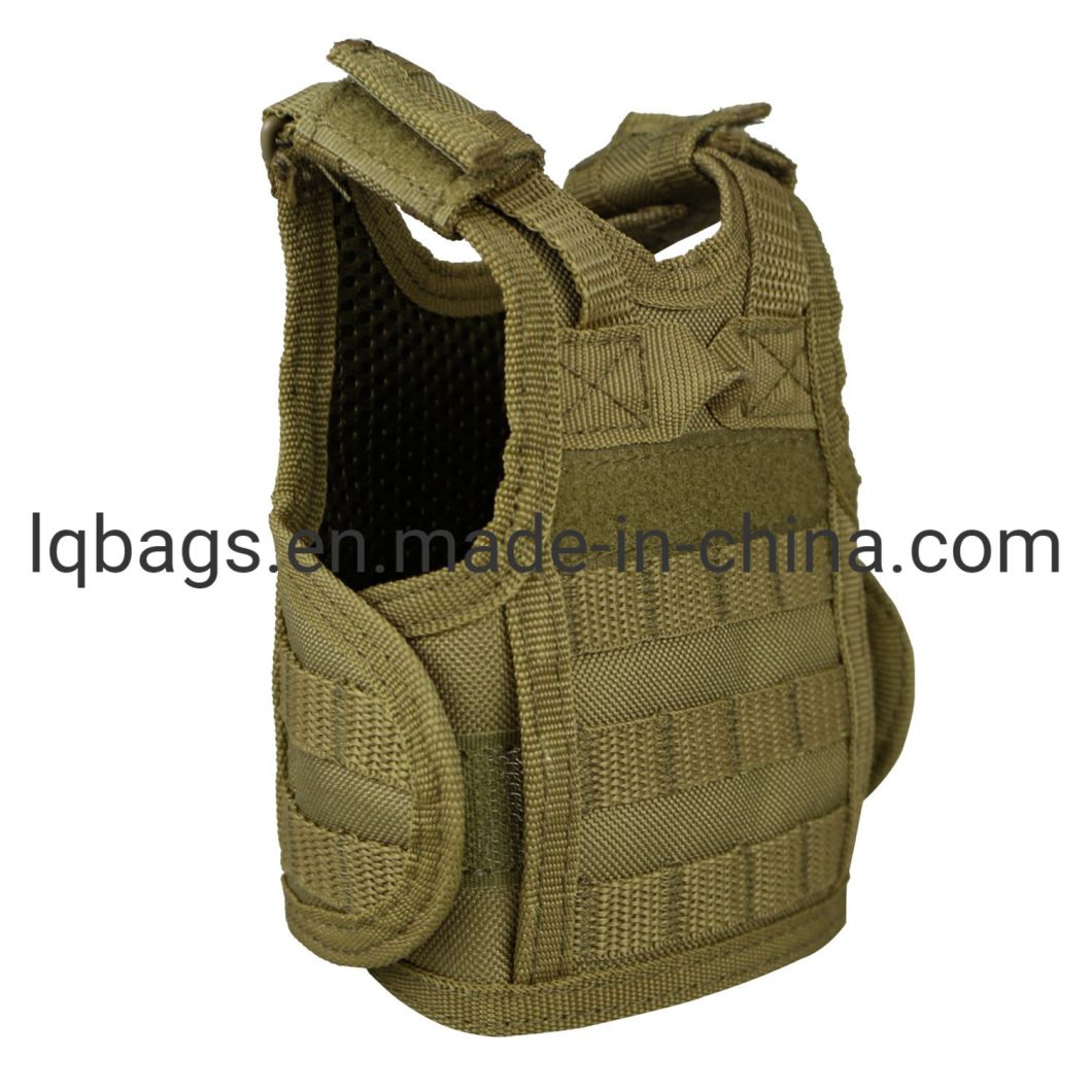 Mini Vest Beer Bottle Tactical Molle Mini Beer Koozie