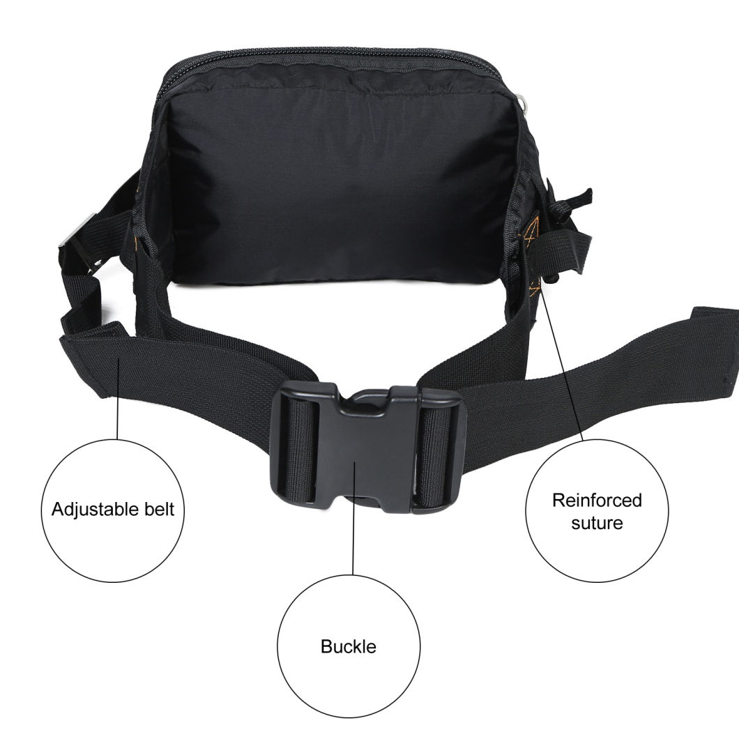 Nylon Military Waist Hiking Fanny Pack for Carrying Vital Gear or Small Equipment