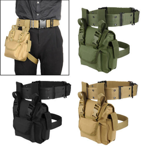 Tactical Waist Pack Drop Leg Bag Belt Military for Hiking