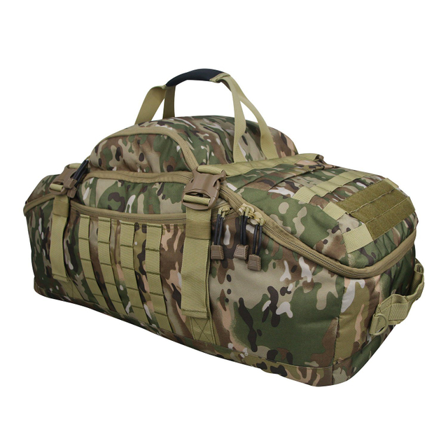 Small Size Waterproof Duffel Adventure Backpack Straps Military Tactical Travel Duffel Bag