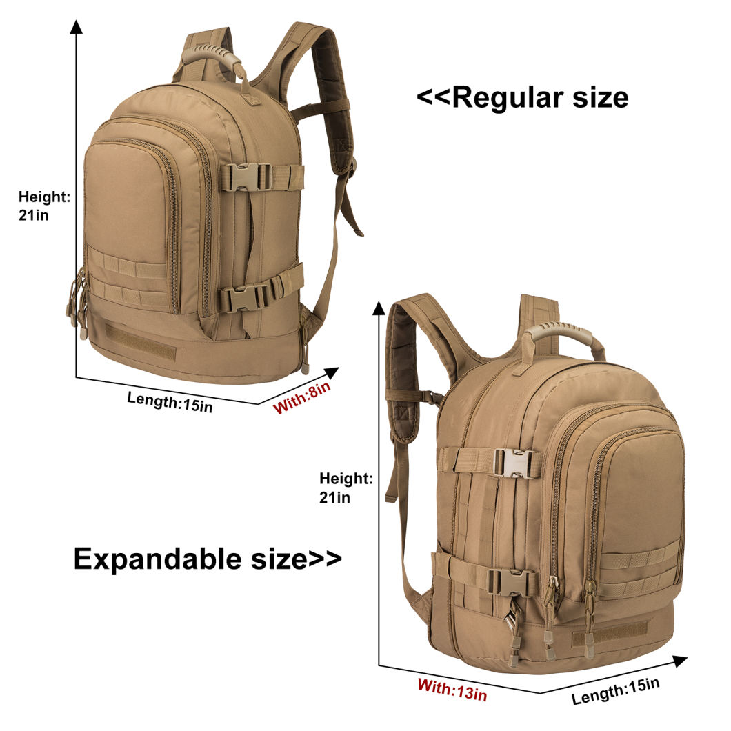 in Stock Large Capacity Millitary USB Sling Bags for Outdoor Adventure Sports Hiking Traveling