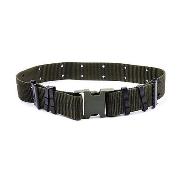 New Adjustable Men Army Military Tactical Belts Heavy Duty Combat Waistband