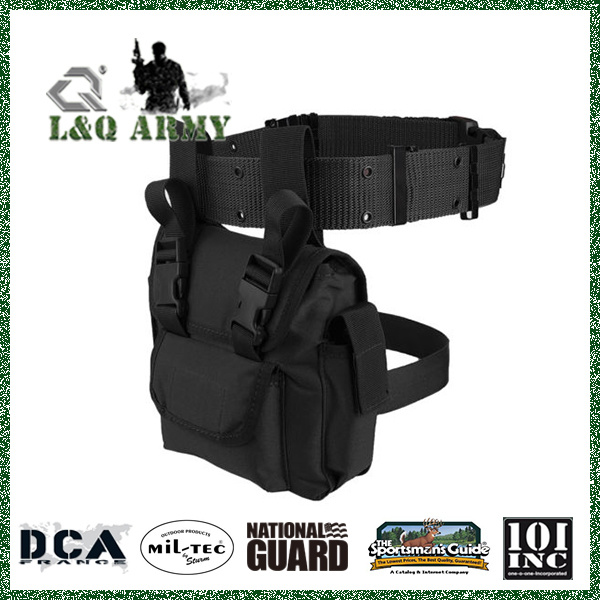 Tactical Waist Bag Drop Leg Bag Belt Military for Hiking Riding