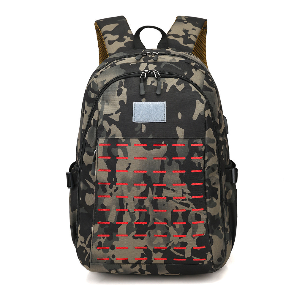 Large Capacity Backpack with Customizable Logo