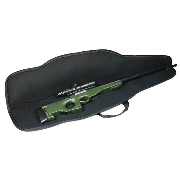 Genuine Leather for Pistol Handgun Gun Bag Soft Gun Bag 36 Inch Black
