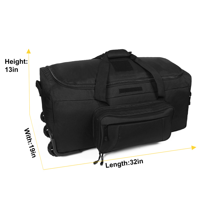 Two Way Duffle Backpack Bag with Molle System