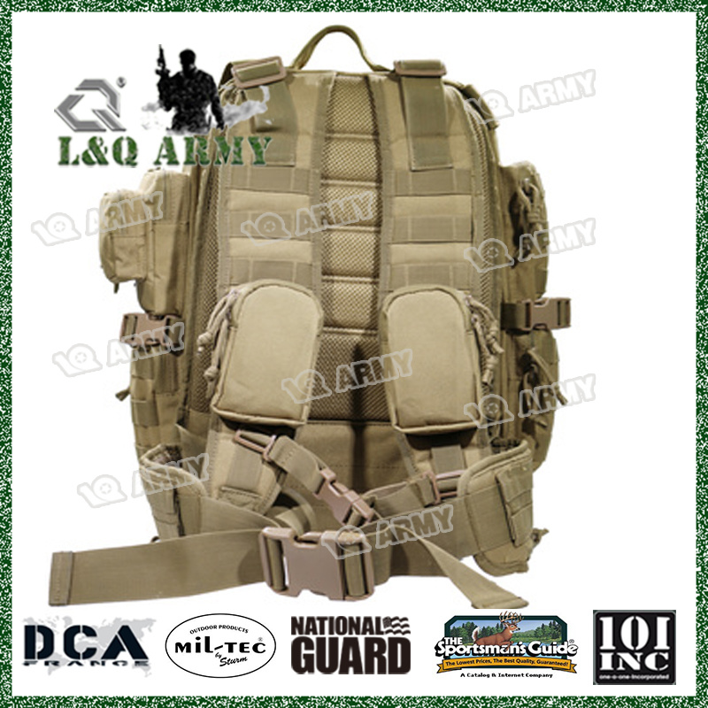 600d Polyester Coyote Tactical Molle Backpack Adjustable Shoulder