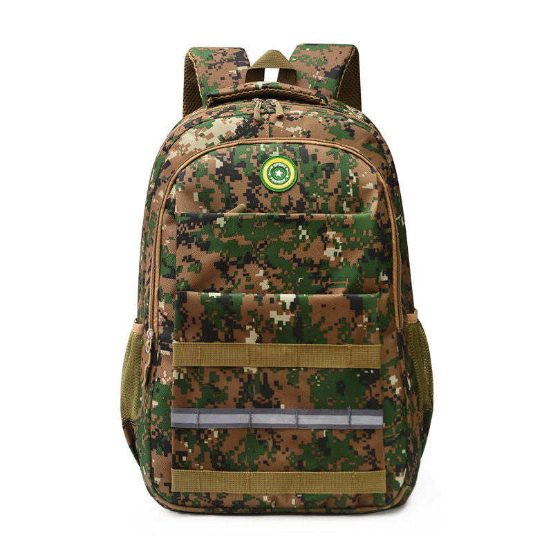 30L Outdoor Mountaineering Bag Camouflage Travel Bag Tactical Backpack