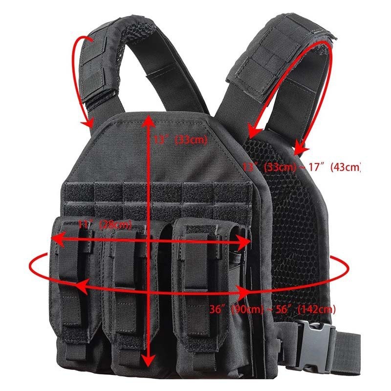 Men Tactical Vest Fashion Tactical Hunting Training Vest 5.11 Tactical Weight Vest