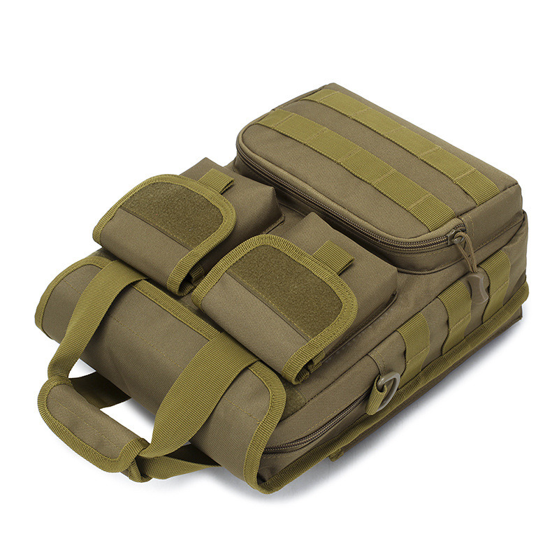 Outdoor Tactical Shoulder Bag Multifunctional Large-Capacity Military Fan Messenger Bag