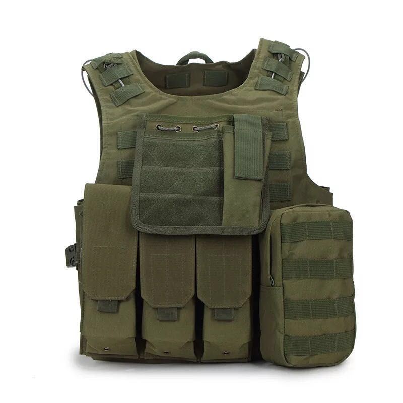 Tactical Vest Holster for Police Soldiers Mens Tactical Bike Vest