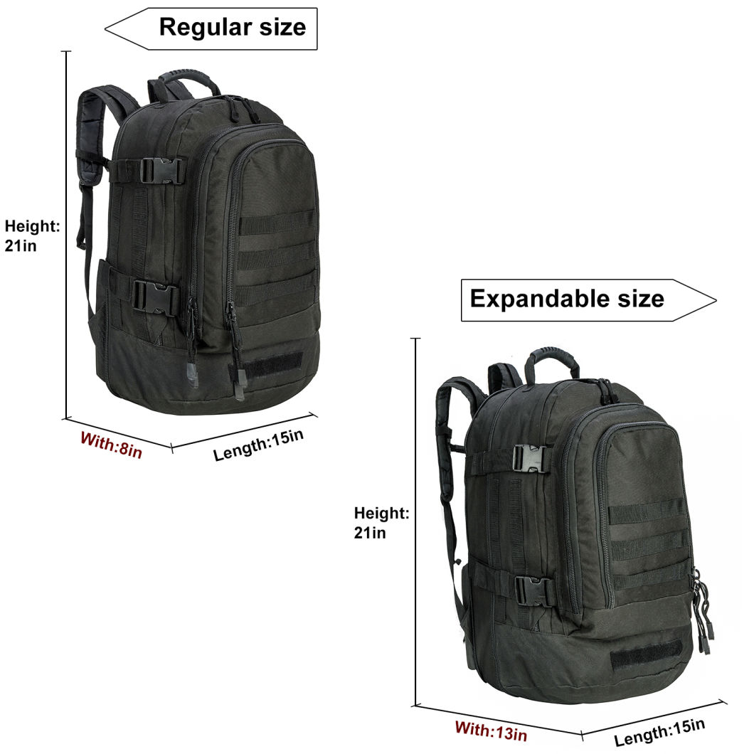 in Stock Tactical Waterproof Large Capacity Backpack for Sports and Outdoors