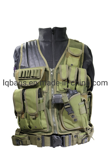 Tactical Law Enforcement Vest Molle Vest with Pouches