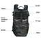 Pistol Weapon Army Range Backpack Waterproof Large Capacity Camping Traveling Bags