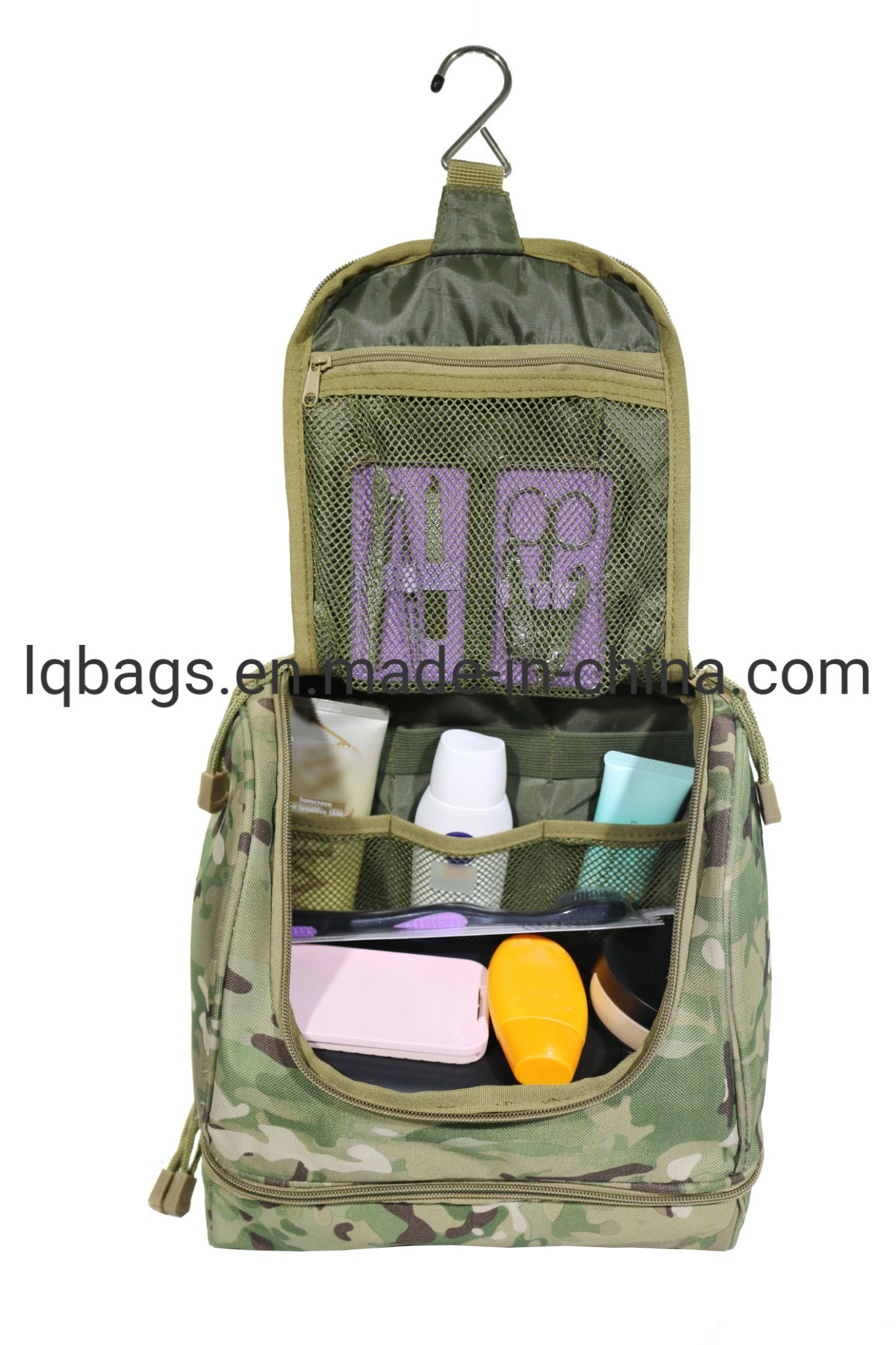 Tactical Wash Bag Organize Bag Pack for Outdoor Camping