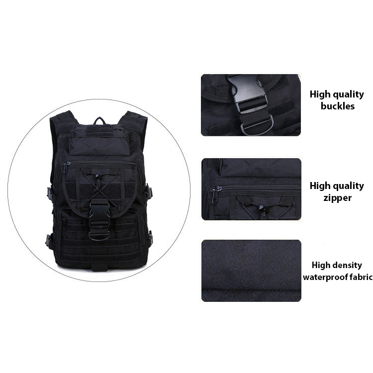 Military Tactical Assault Backpack Laser Cut Bag with Hydration System