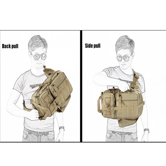 Tactical Backpack for Camping Hiking Climbing Men′ S Backpack Nylon Bag Double Shoulder Bag