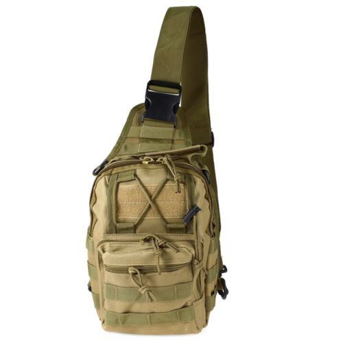 2018 Hot Cross Body Tactical Sling Camping Bag for Outdoor Trekking