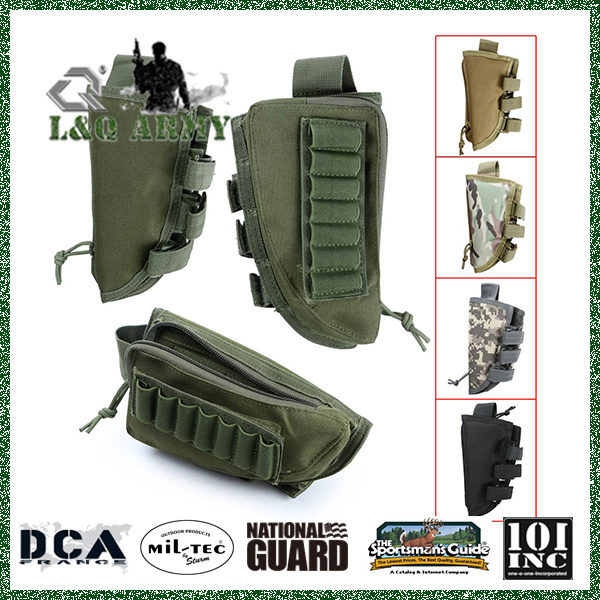 Military Bag Tactical Buttstock Pouch Bag