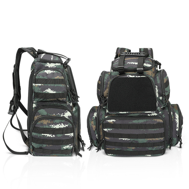 Medium Capacity Outdoor Camo Tactical Backpack