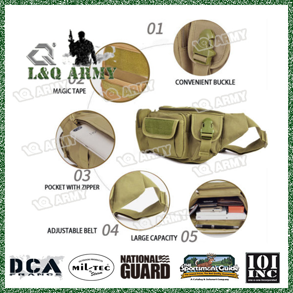 Military Tactical Fanny Pack Mens Waist Belt Bag Hip Bum Pouch