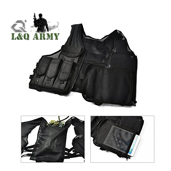 New! Tactical Molle Military Airsoft Paintball Vest