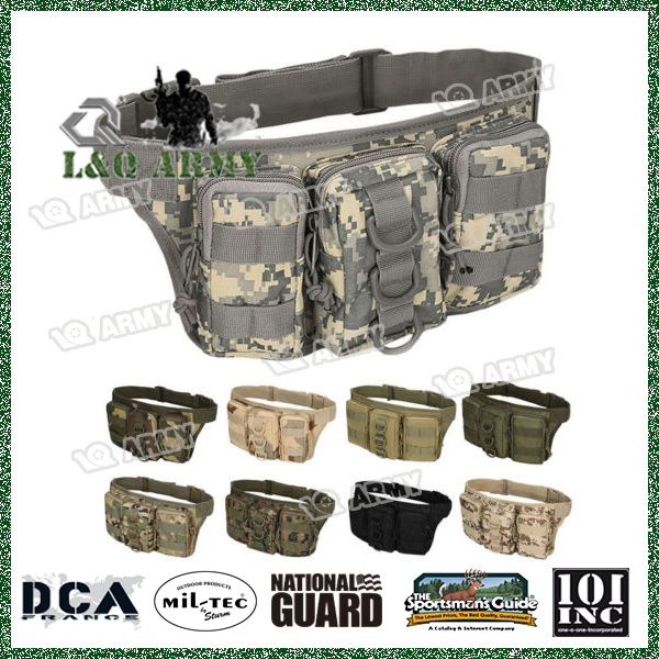 Outdoor Utility Tactical Waist Pack Pouch Hiking Belt Bags