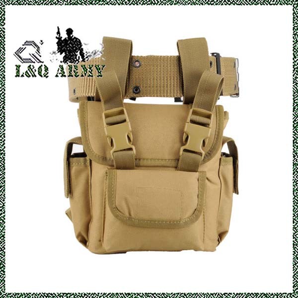 Tactical Waist Pack Drop Leg Bag Belt Military for Hiking Riding Outdoor Bag