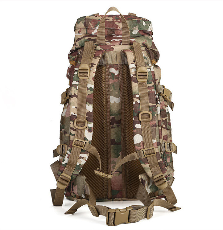 Camouflage Double Backpack Hiking Camping Double Backpack