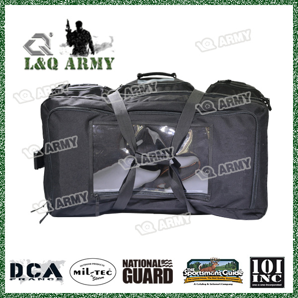 Military Duffel Bag with Durable Wheels and Trolley