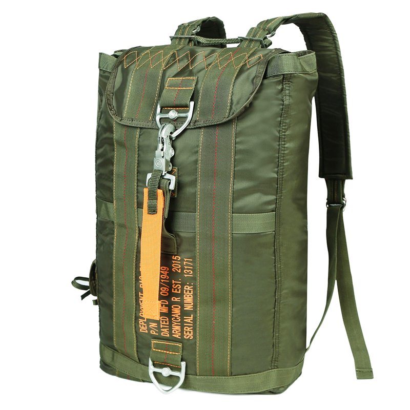 Army Deployment Backpack Parachute Bag in U. S. Airforce Style