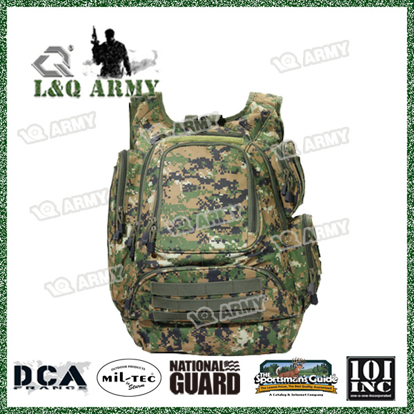 Military Waterproof Laptop Backpack with Rain Cover