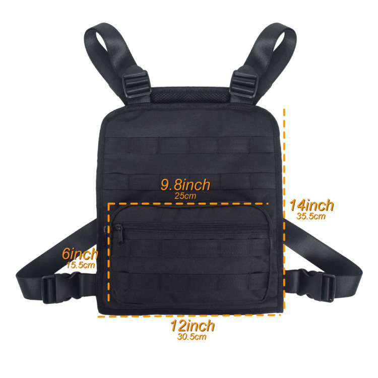 Tactical Fitness Molle Plate Carrier Weight Vests Police Service Dog Military Tactical Harness Vest