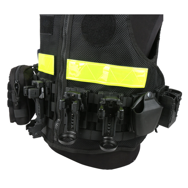 Reflective Tactical Vest Outdoor Combat Vest Tactical Security Vest Military Plate Carrier