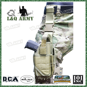 Tactical Drop Leg Camouflage Pistol Holster