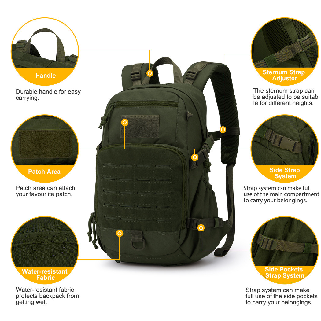 Hiking Camping Tactic Backpacks Climbing Waterproof Backpack