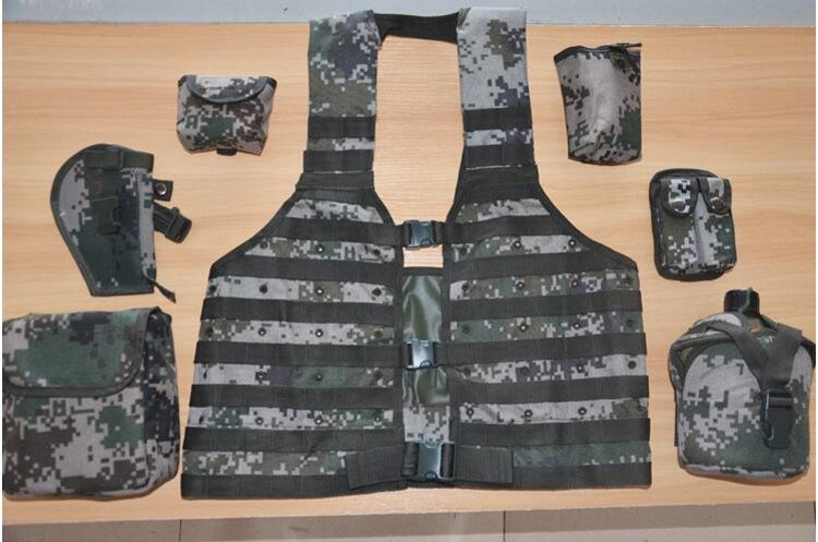 Custom Oxford Tactical Vest Black Tactical Vest Manufacturer Molle Light Tactical Vest