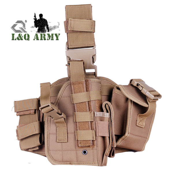 Tactical Drop Leg Holster Radio Pouch