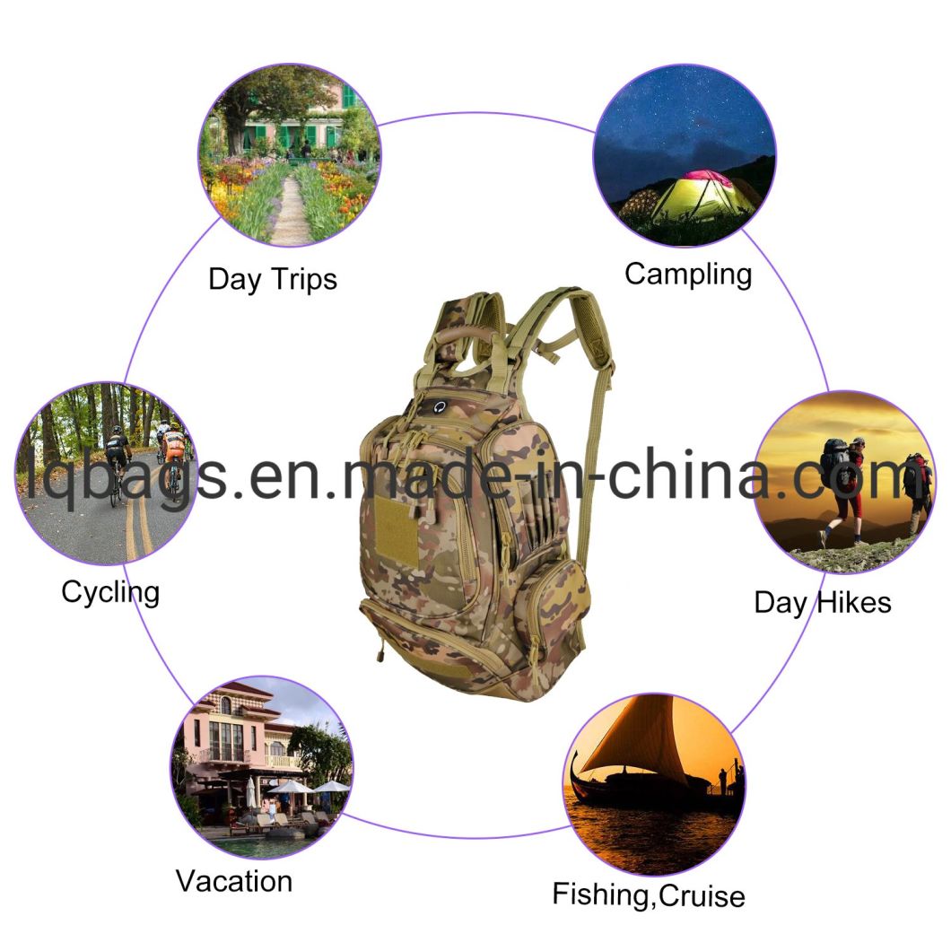 Military Tactical Large Capacity Camouflage Urban Go Backpack