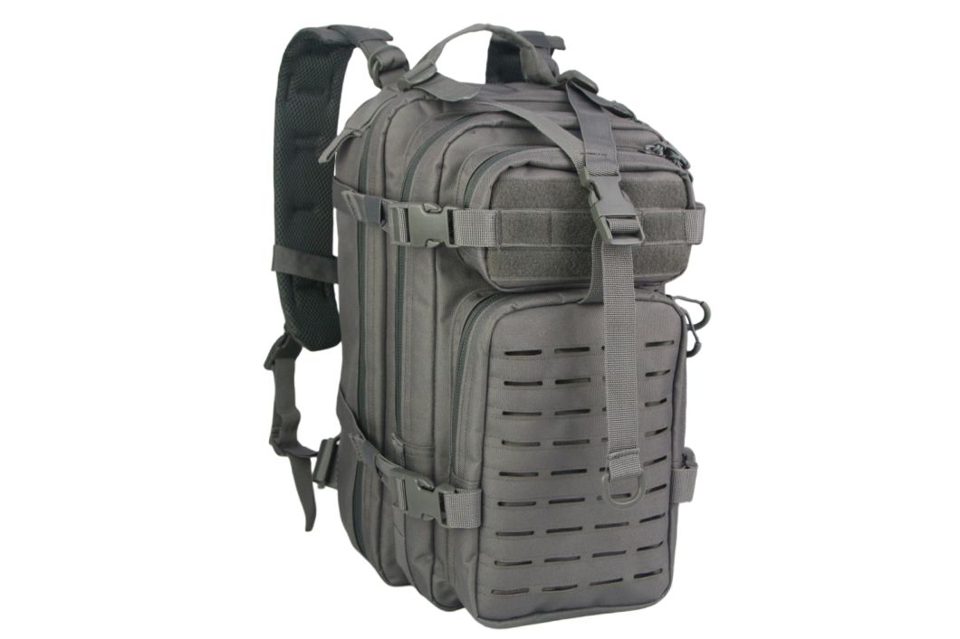 Tactical Bag Small Backpack Laser Cut Bag Gray