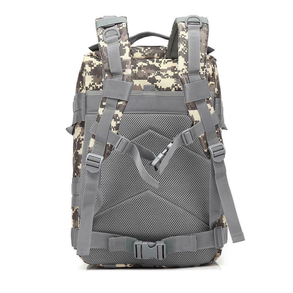 45L Neutral Military Tactical Climbing Camping Backpack Hiking Shoulders Bag