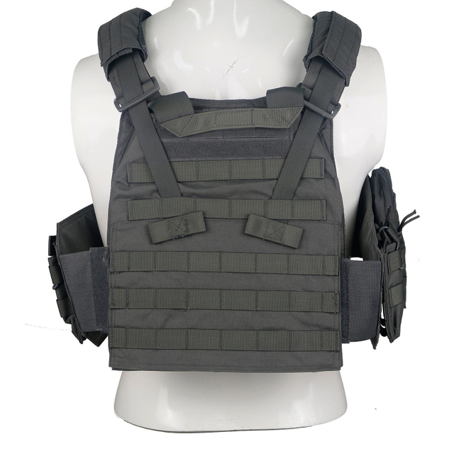 Wholesale Camo 600d Upgrade Bulletproof Military Vest Tactical Plate Carrier