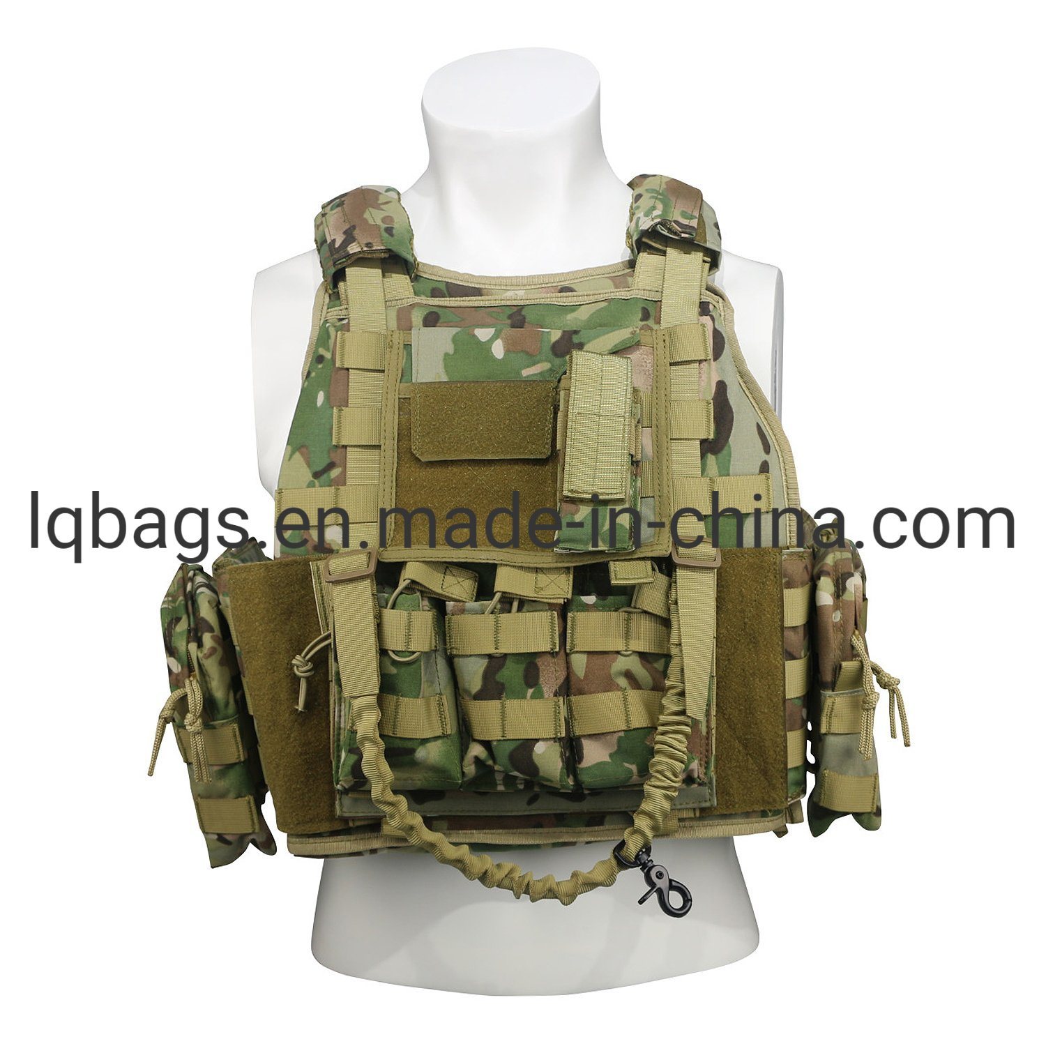 Plate Carrier Durable Multi-Function Army Military Combat Tactical Vest