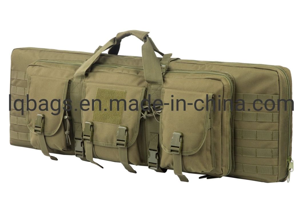 Tactical Outdoor Molle Deluxe Double Rifle Gun Bag Backpack