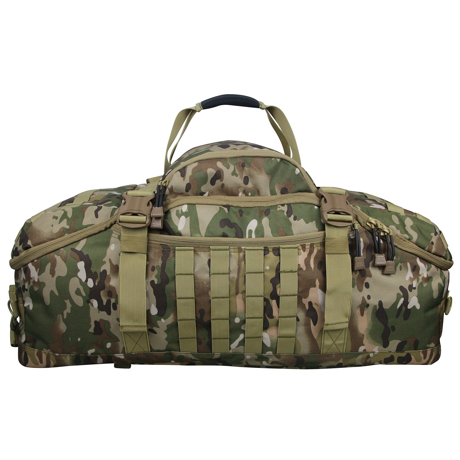Small Size Waterproof Duffel Adventure Backpack Straps Military Tactical Travel Duffel Bag