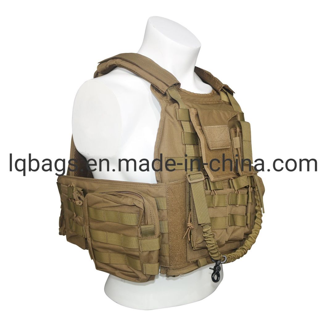 Army Combat Tactical Vest Plate Carrier Military Durable Multi-Function